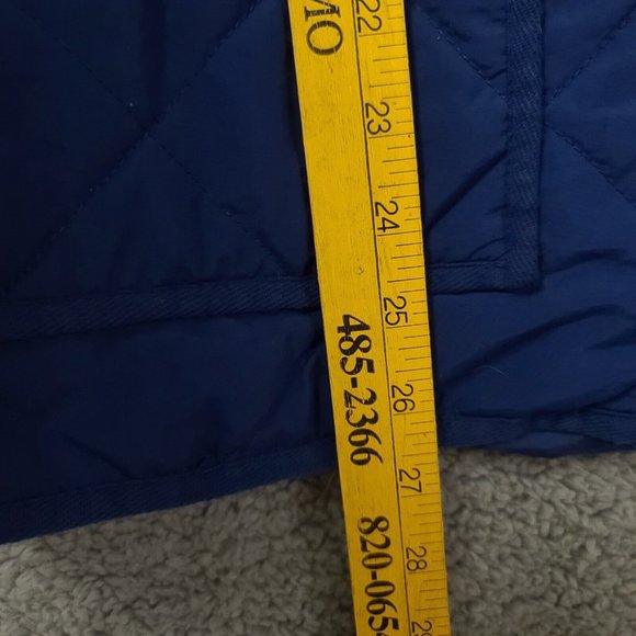 Vtg Polar King By Key Mens Large Reg Blue Full Zip Quilted Workwear Lined Jacket - Picture 7 of 16